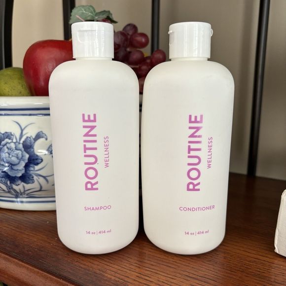 Routine Wellness ROSE HIPS 14oz Shampoo & Conditioner Combo - Full Size No pumps - Picture 2 of 7